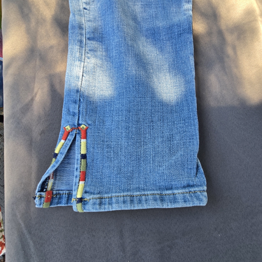 Tru Luxe Jeans Blue Flare & Wide Leg 10 A-17 - Picture 6 of 14